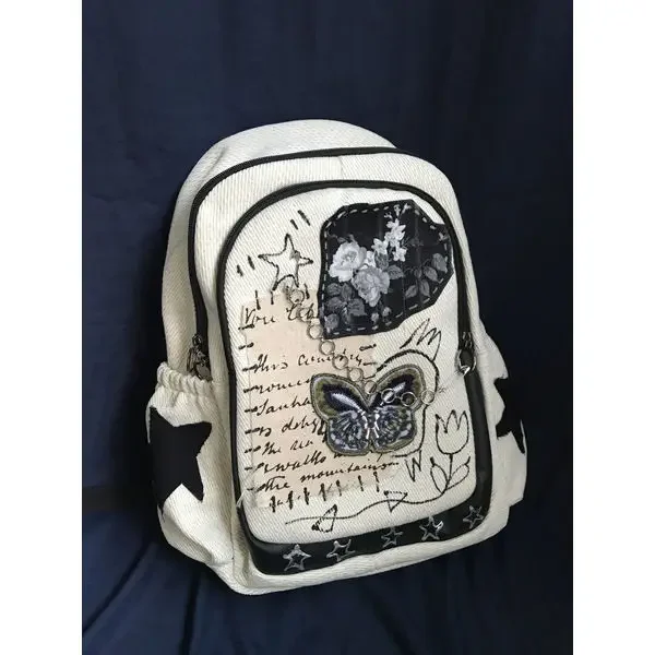 Japan Style Fashion Y2k Student Shool Backpack All-match Large Capacity Bag Portable Commuter Girls Bags
Japan Style Fashion Y2k Student Shool Backpack All-match Large Capacity Bag Portable Commuter Girls Bags