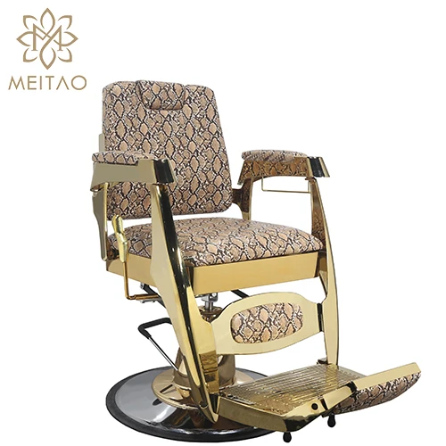 Meitao Brown Snakeskin Texture Design High-quality Custom Barbershop Furniture Leather Hair Barber Dedicated Hair Chair
Meitao Brown Snakeskin Texture Design High-quality Custom Barbershop Furniture Leather Hair Barber Dedicated Hair Chair