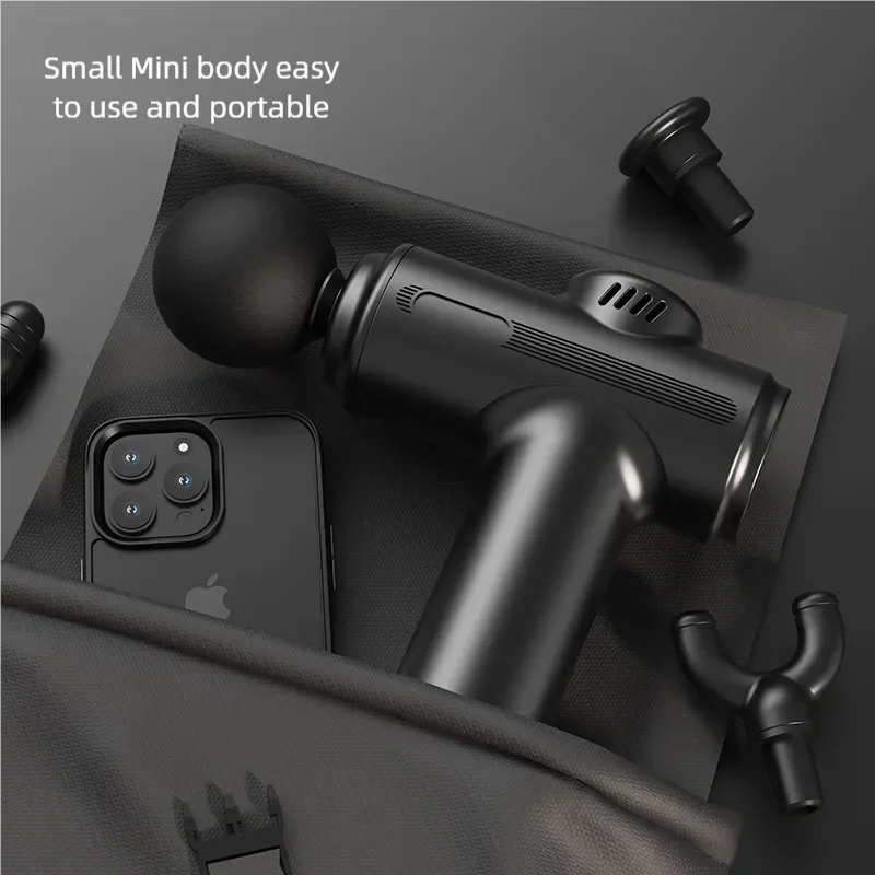 Professional Mini Massage Gun Muscle Recovery Tool with 8 Heads USB Rechargeable Vibrating Fascia Machine for Body Relaxation
Professional Mini Massage Gun Muscle Recovery Tool with 8 Heads USB Rechargeable Vibrating Fascia Machine for Body Relaxation