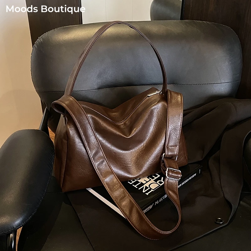 MOODS Brand New Underarm Shoulder Hobo Bags For Women Soft PU Leather Pure Color Commute Large Capacity Shopping Cross Body Bag
MOODS Brand New Underarm Shoulder Hobo Bags For Women Soft PU Leather Pure Color Commute Large Capacity Shopping Cross Body Bag