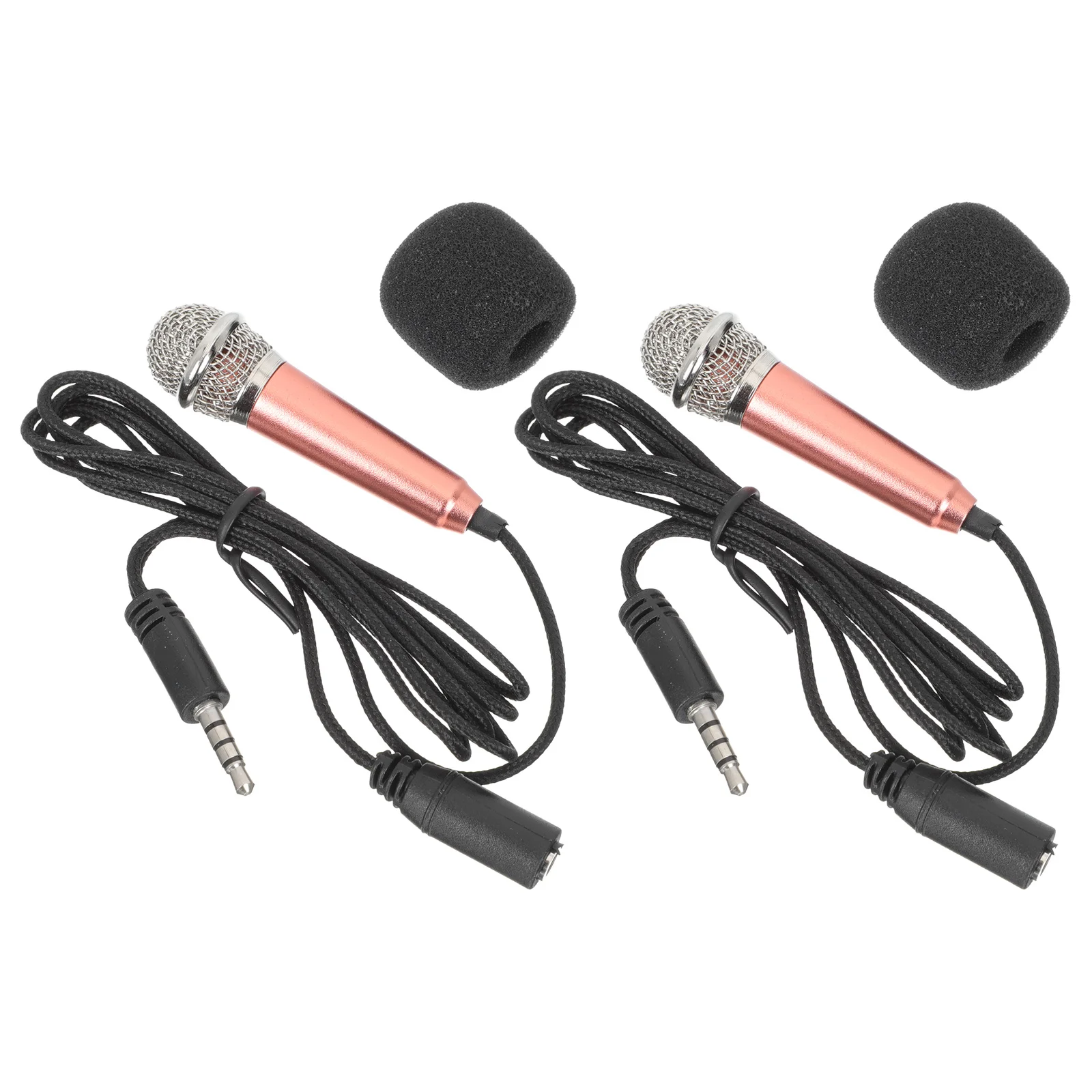 2Pcs Mini Microphones Portable Lightweight Pc Phone Mic for Recording Singing Portable Voice Mic Mini Microphone
2Pcs Mini Microphones Portable Lightweight Pc Phone Mic for Recording Singing Portable Voice Mic Mini Microphone