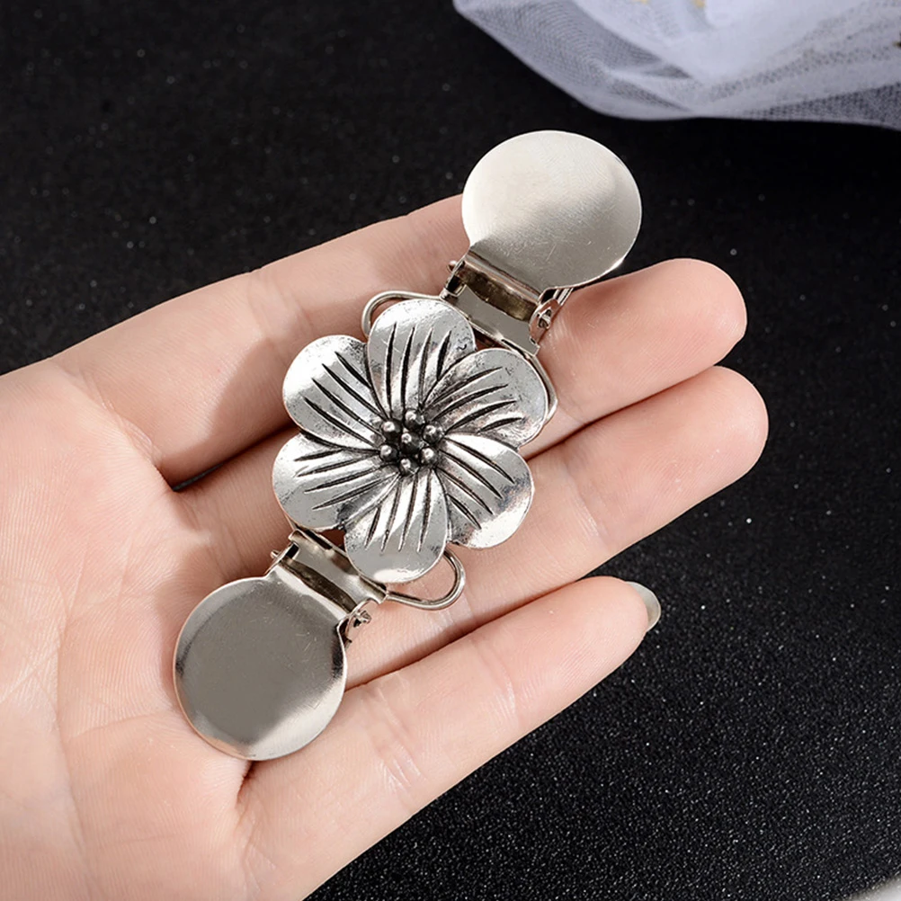 4pcs Retro Brooch Clips Vintage Duckbill Clip For Collar Shawl Shirt Sweater Decor Clothing Accessories Silver
4pcs Retro Brooch Clips Vintage Duckbill Clip For Collar Shawl Shirt Sweater Decor Clothing Accessories Silver