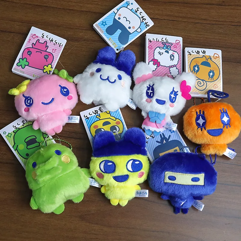 Cartoon Tamagotchi Keychain Mametchi Gozarutchi Memetchi Lovelin Plush Toys Cute Pendant Bag Charm Collectible Decoration Gifts
Cartoon Tamagotchi Keychain Mametchi Gozarutchi Memetchi Lovelin Plush Toys Cute Pendant Bag Charm Collectible Decoration Gifts