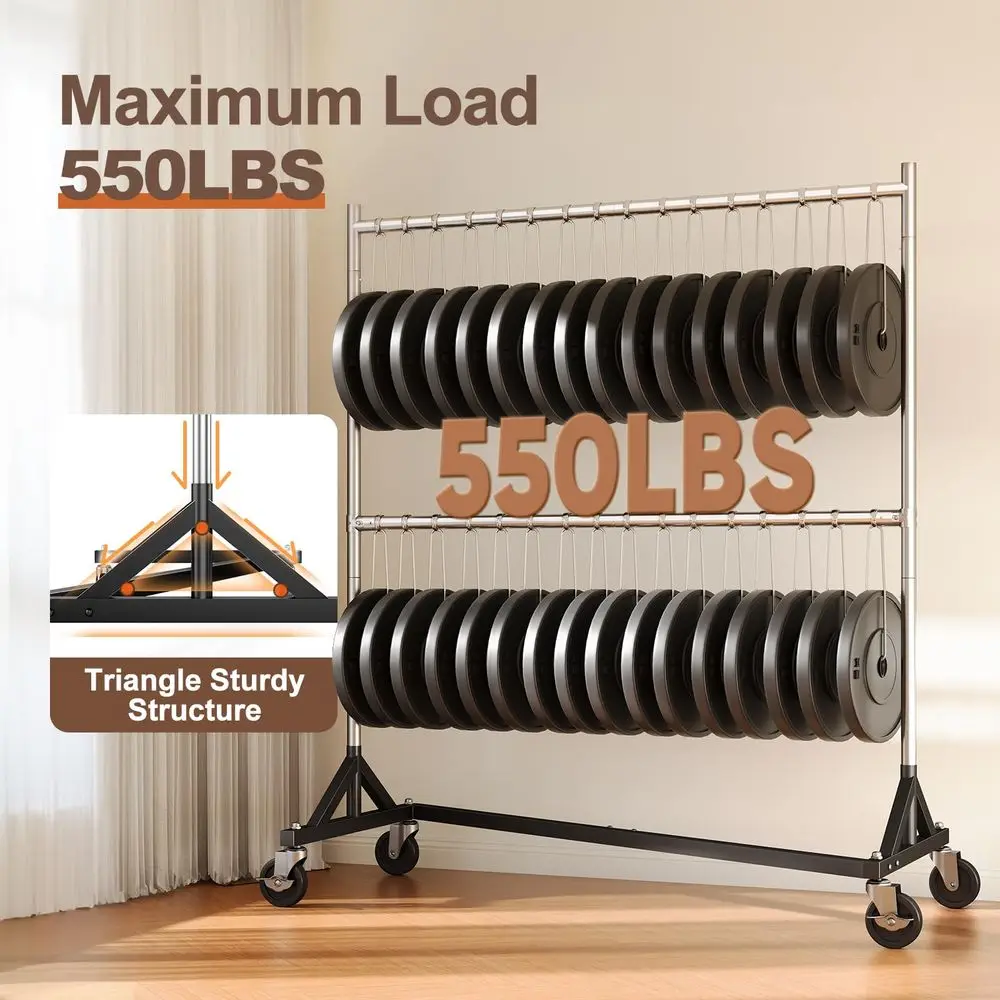 Z Rack for Clothing Heavy Duty Clothes Rack Hold 550 LBS Commercial Garment Rack with Wheels Rolling Portable Z Base for Bedroo
Z Rack for Clothing Heavy Duty Clothes Rack Hold 550 LBS Commercial Garment Rack with Wheels Rolling Portable Z Base for Bedroo