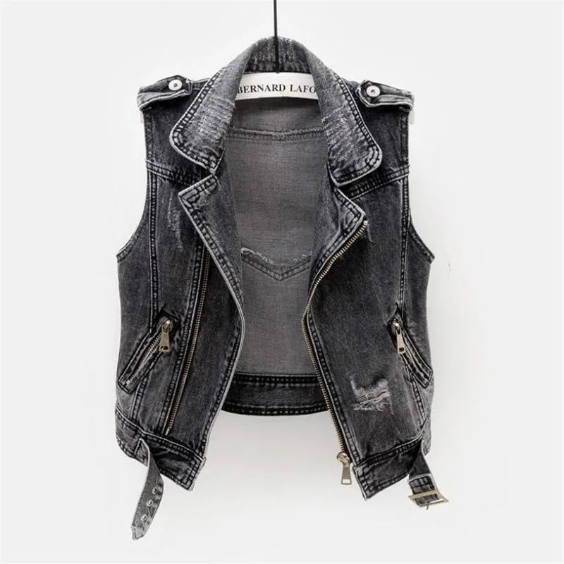 Denim Vest 80033 Poets Style Women's Fashion Inner Wear Regular Length Inner Sleeveless Top Cross-Border Item
Denim Vest 80033 Poets Style Women's Fashion Inner Wear Regular Length Inner Sleeveless Top Cross-Border Item