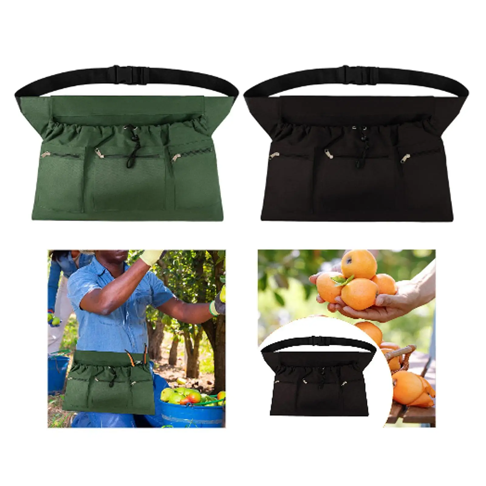 Harvest Apron for Garden Picking Apron Convenient Gardener Planting Quick Release Storage Pouch for Vegetable Adjustable
Harvest Apron for Garden Picking Apron Convenient Gardener Planting Quick Release Storage Pouch for Vegetable Adjustable