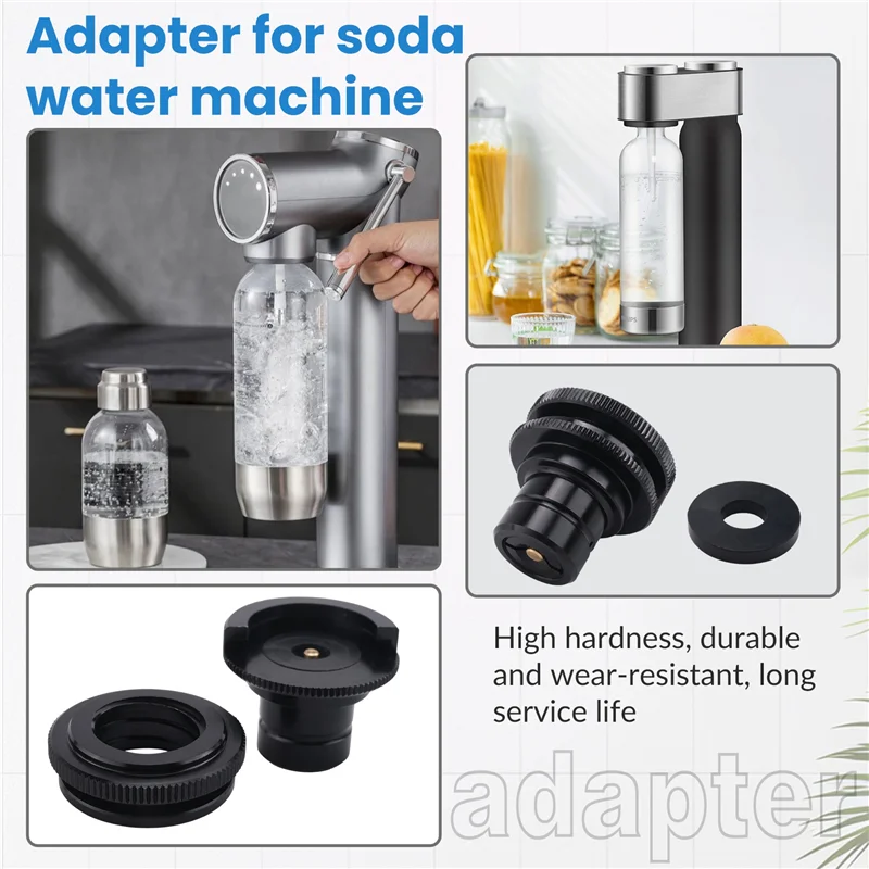 A06R Soda Cylinder Stream Thread Converts Adapter Match Cube Tank Female DUO/ART/GAIA To Male Tr21-4 Easy Install Easy To Use Bl
A06R Soda Cylinder Stream Thread Converts Adapter Match Cube Tank Female DUO/ART/GAIA To Male Tr21-4 Easy Install Easy To Use Bl
