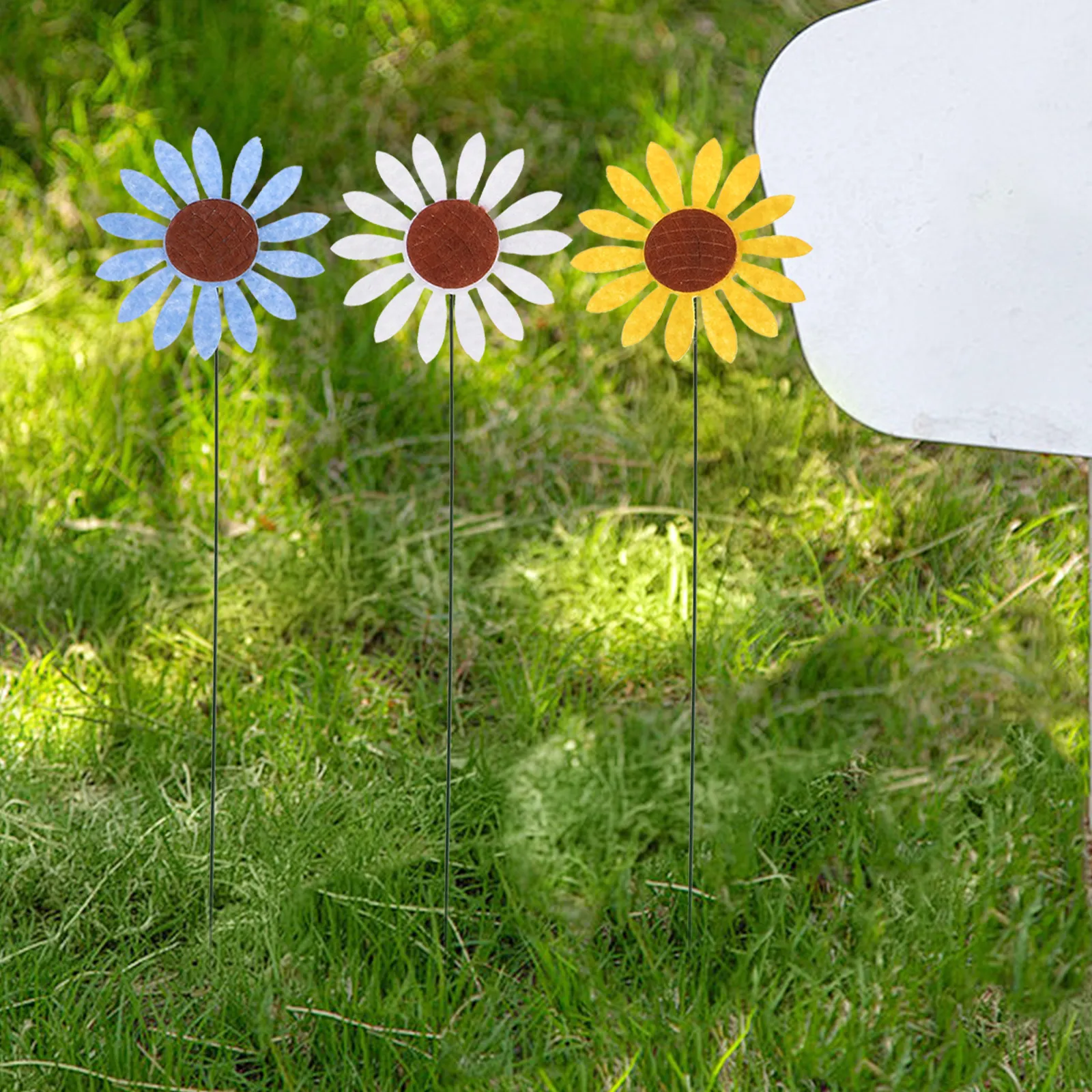 10Pcs Metal Sunflower Garden Stakes Large Colorful Decorative Yard Art for Outdoor Lawn Patio Pathway Artificial Sunflower
10Pcs Metal Sunflower Garden Stakes Large Colorful Decorative Yard Art for Outdoor Lawn Patio Pathway Artificial Sunflower