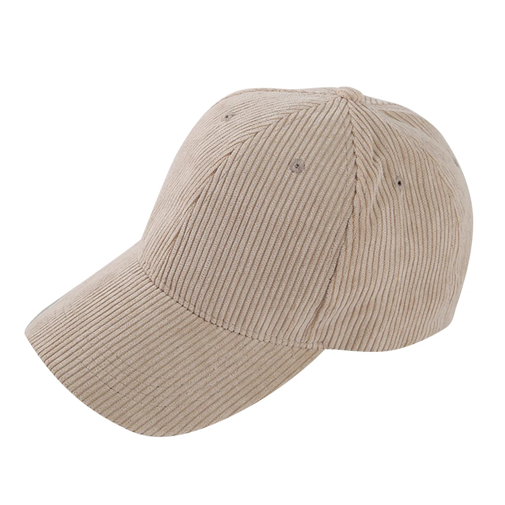 Corduroy Baseball Cap Unisex Adjustable Peaked Hat Sun Block Outdoor Stylish Comfortable Breathable Solid Color
Corduroy Baseball Cap Unisex Adjustable Peaked Hat Sun Block Outdoor Stylish Comfortable Breathable Solid Color
