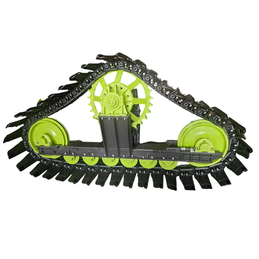 Customized Steel Triangle Track Conversion System Undercarriage Assembly for Agricultural Farm Machine
Customized Steel Triangle Track Conversion System Undercarriage Assembly for Agricultural Farm Machine