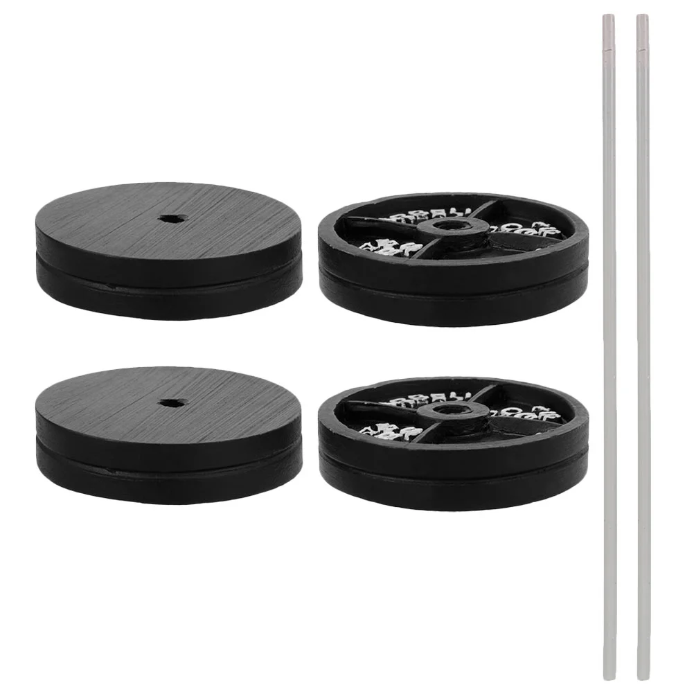 2 Pcs Miniature Barbell Model for Dollhouse Gym Room Decoration Realistic Reproduction Photo Prop Mini Fitness Accessories
2 Pcs Miniature Barbell Model for Dollhouse Gym Room Decoration Realistic Reproduction Photo Prop Mini Fitness Accessories