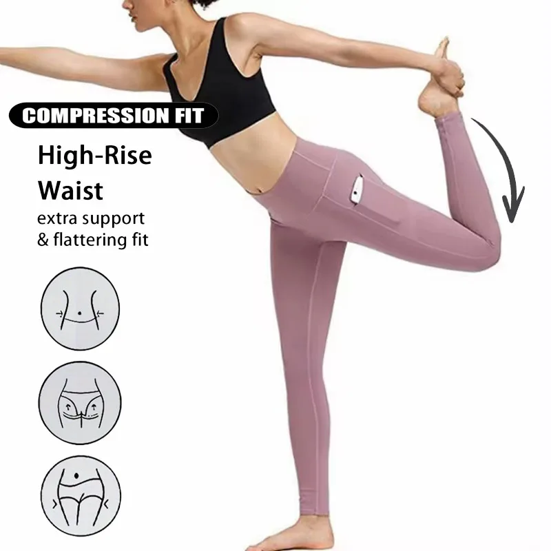 Women's Sexy Push Up Sports Tight Pants Side Pocket Fitness Running Fitness Legging High Waisted Breathable Elastic Yoga Pants
Women's Sexy Push Up Sports Tight Pants Side Pocket Fitness Running Fitness Legging High Waisted Breathable Elastic Yoga Pants