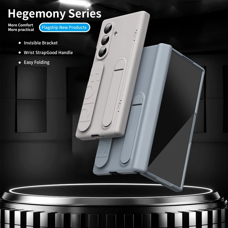 Чехол для Samsung Galaxy Z Fold 7, браслет для ПК, ремешок на запястье, подставка, чехол с защитой от отпечатков пальцев и закаленным стеклом для Z Fold7
Чехол для Samsung Galaxy Z Fold 7, браслет для ПК, ремешок на запястье, подставка, чехол с защитой от отпечатков пальцев и закаленным стеклом для Z Fold7