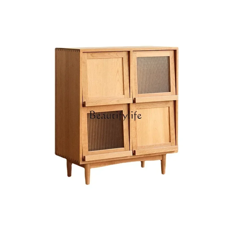 NEWSolid wood Nordic floor-to-ceiling entrance cabinet Japanese furniture Simple modern glass rattan edge cabinet
NEWSolid wood Nordic floor-to-ceiling entrance cabinet Japanese furniture Simple modern glass rattan edge cabinet
