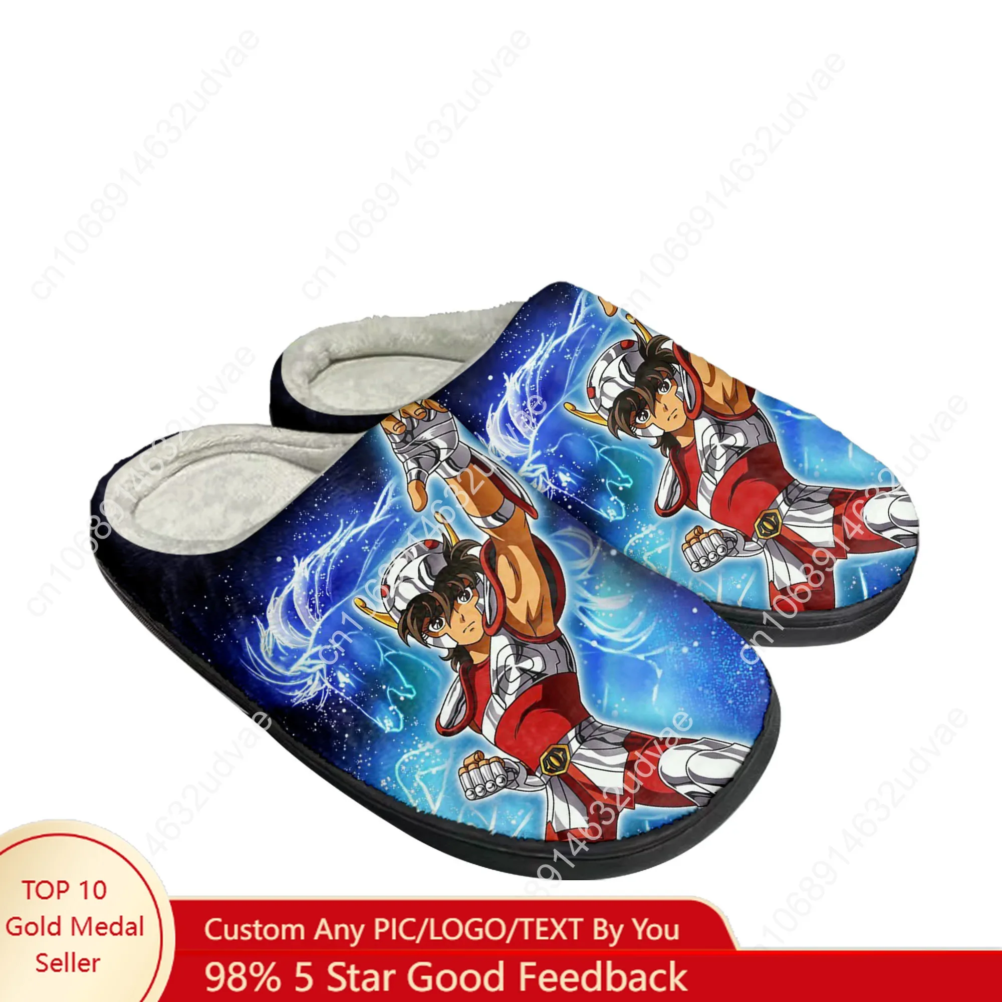 Saint Seiya Cotton Slippers Men Women Plush Bedroom Casual Keep Warm Home Bedroom Shoes Thermal Indoor Slipper Customized Shoe
Saint Seiya Cotton Slippers Men Women Plush Bedroom Casual Keep Warm Home Bedroom Shoes Thermal Indoor Slipper Customized Shoe