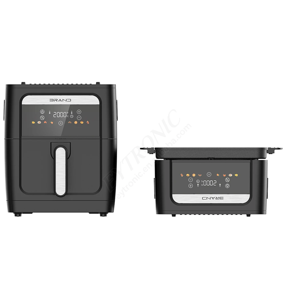 2026 New Model Multi-functional2025 New Hot Sale Air Fryer 8L 9L 10L with Grill Function 2 in 1 Smart Digital Control Air Fryer
2026 New Model Multi-functional2025 New Hot Sale Air Fryer 8L 9L 10L with Grill Function 2 in 1 Smart Digital Control Air Fryer