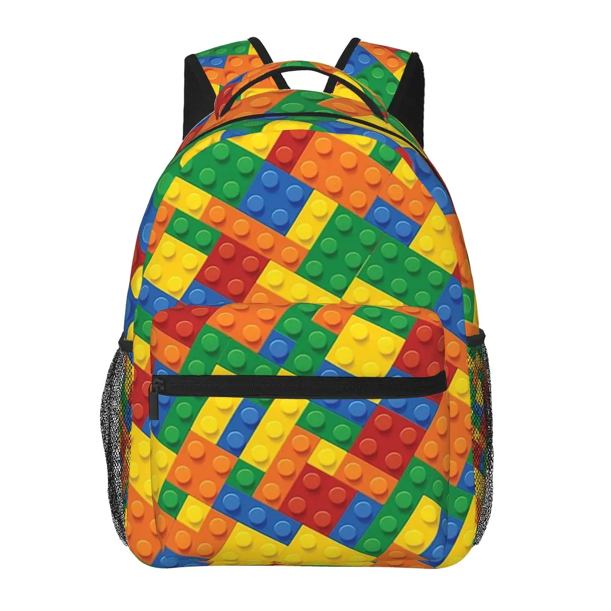 Colorful Bricks Blocks Toys Desig Student Backpack School Bag Hiking Travel Daypack for Boys Girls Fashion Bookbag Shoulder Bags
Colorful Bricks Blocks Toys Desig Student Backpack School Bag Hiking Travel Daypack for Boys Girls Fashion Bookbag Shoulder Bags