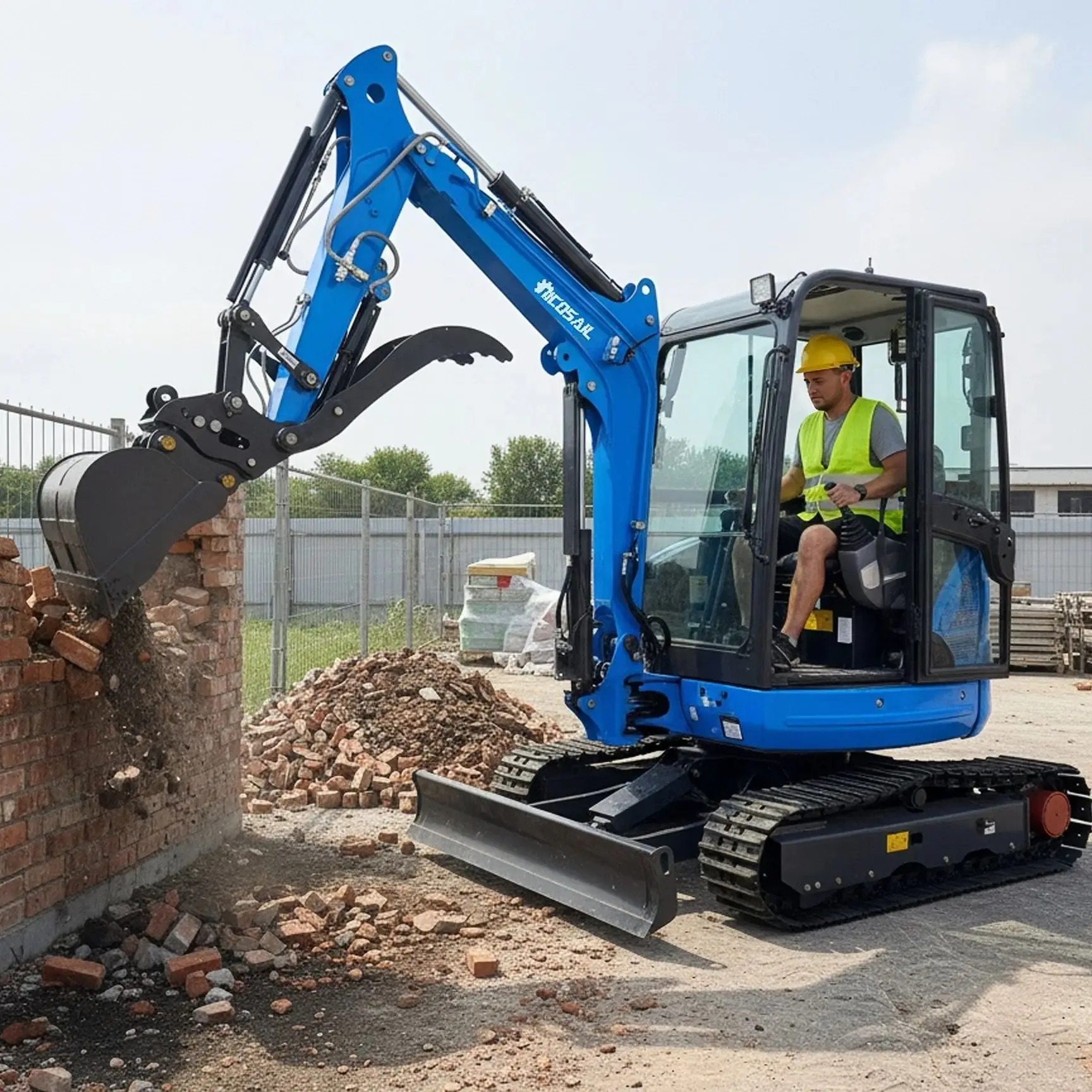 Kubota Engine 2.5-ton Free Transport Mini Excavator New EPA Farm Crawler Excavator 1-2 ton Machine with Core Pump Gearbox
Kubota Engine 2.5-ton Free Transport Mini Excavator New EPA Farm Crawler Excavator 1-2 ton Machine with Core Pump Gearbox