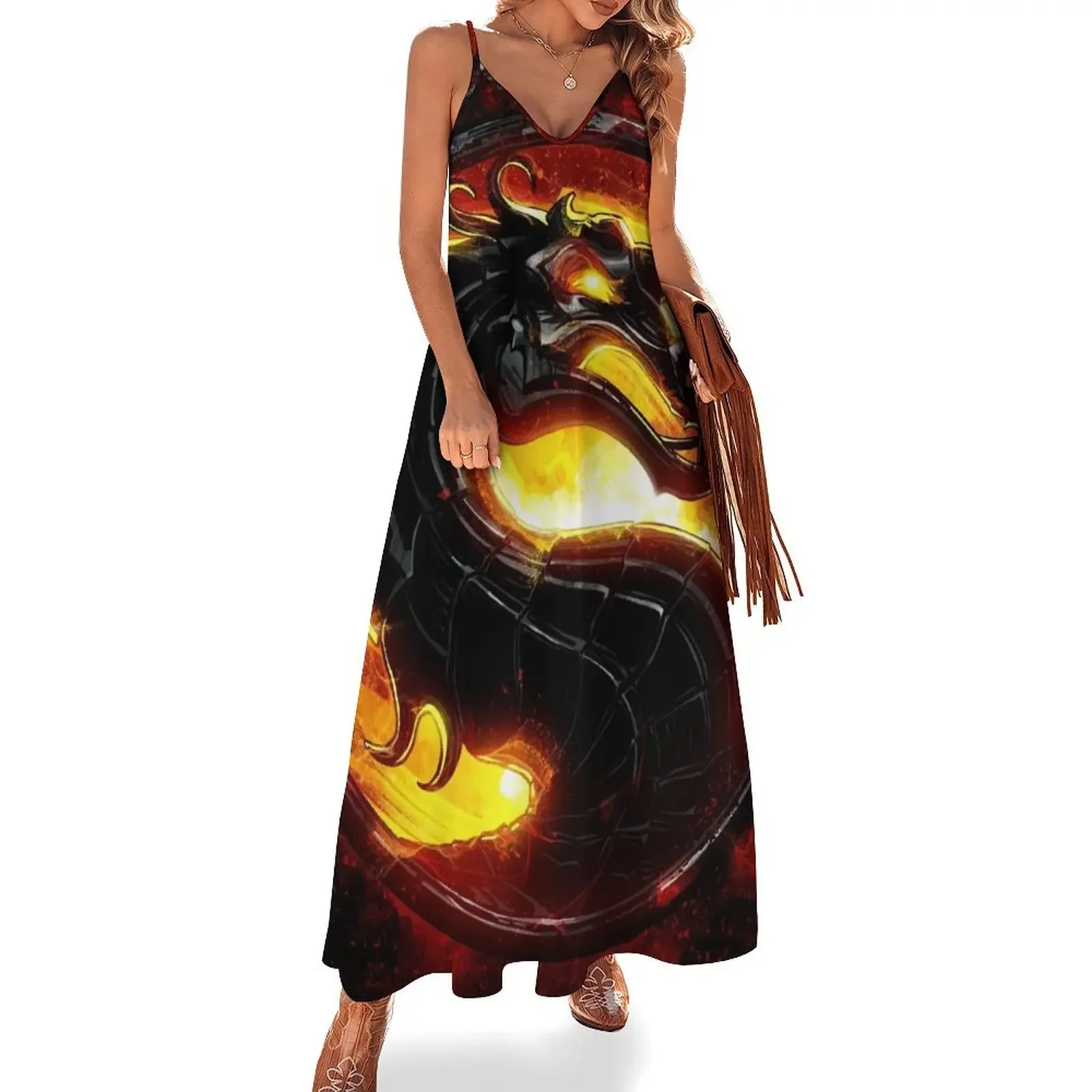 Mortal Kombat Sleeveless Dress dresses for women chic and elegant woman dress luxury women's party dress evening prom
Mortal Kombat Sleeveless Dress dresses for women chic and elegant woman dress luxury women's party dress evening prom