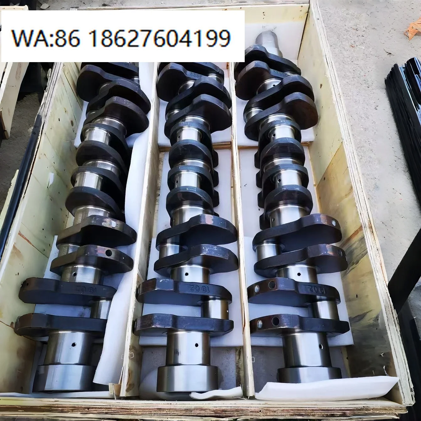 125-3005 Crankshaft Assembly Fit 320B Excavator Construction Machinery OEM Parts Customizable
125-3005 Crankshaft Assembly Fit 320B Excavator Construction Machinery OEM Parts Customizable