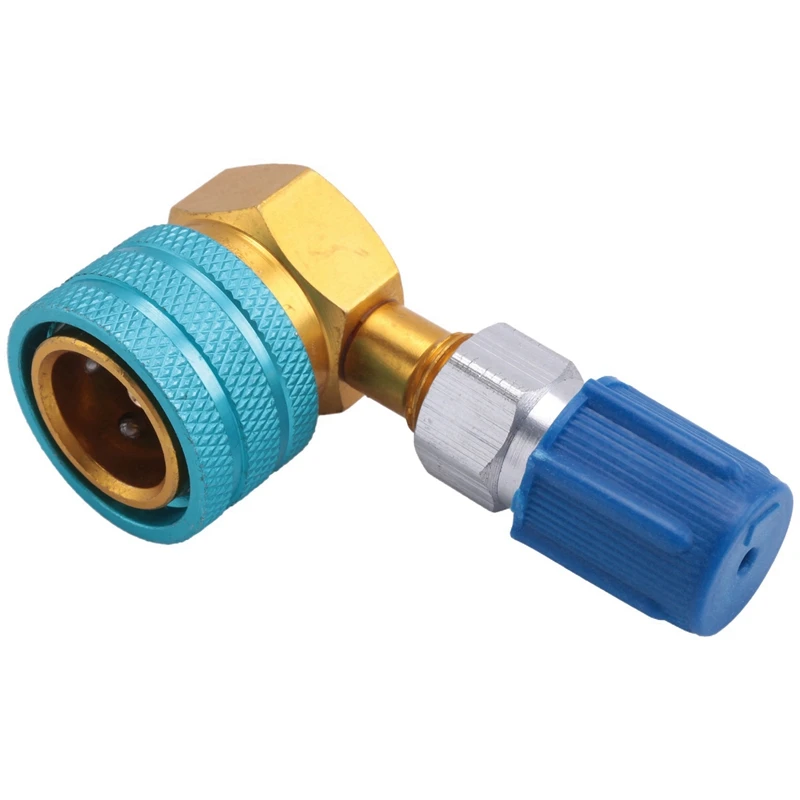 10X R1234yf - R134A Low Side Refrigerant Plus Fluorine Quick Coupler Coupler Adapters Car Air-Conditioning Fitting 
10X R1234yf - R134A Low Side Refrigerant Plus Fluorine Quick Coupler Coupler Adapters Car Air-Conditioning Fitting
