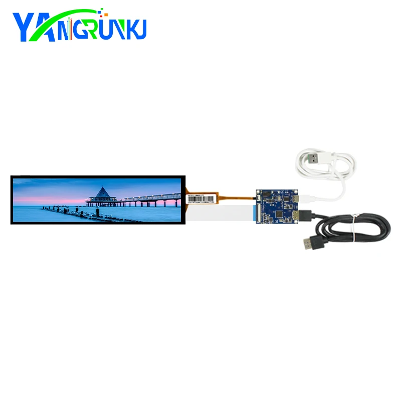 New 8.8 Inch touch screen Driver Board 1920x480 IPS Stretched Bar Display Raspberry PI AIDA64 AUTO LCD Display HSD088IPW1-A00
New 8.8 Inch touch screen Driver Board 1920x480 IPS Stretched Bar Display Raspberry PI AIDA64 AUTO LCD Display HSD088IPW1-A00