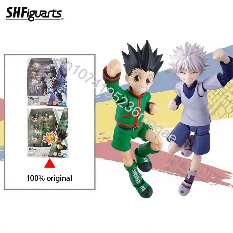 In Stock BANDAI SPIRITS SHF Anime Hunter x Hunter Killua Zoldyck Gon Freecss Collections Figure Anime Modle Toys Gift Original
In Stock BANDAI SPIRITS SHF Anime Hunter x Hunter Killua Zoldyck Gon Freecss Collections Figure Anime Modle Toys Gift Original