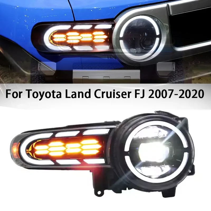 Cars Headlamp For 2007-2020 TOYOTA FJ Cruiser Car led front lamp Headlight Assembly DRL daytime running light turn signal
Cars Headlamp For 2007-2020 TOYOTA FJ Cruiser Car led front lamp Headlight Assembly DRL daytime running light turn signal