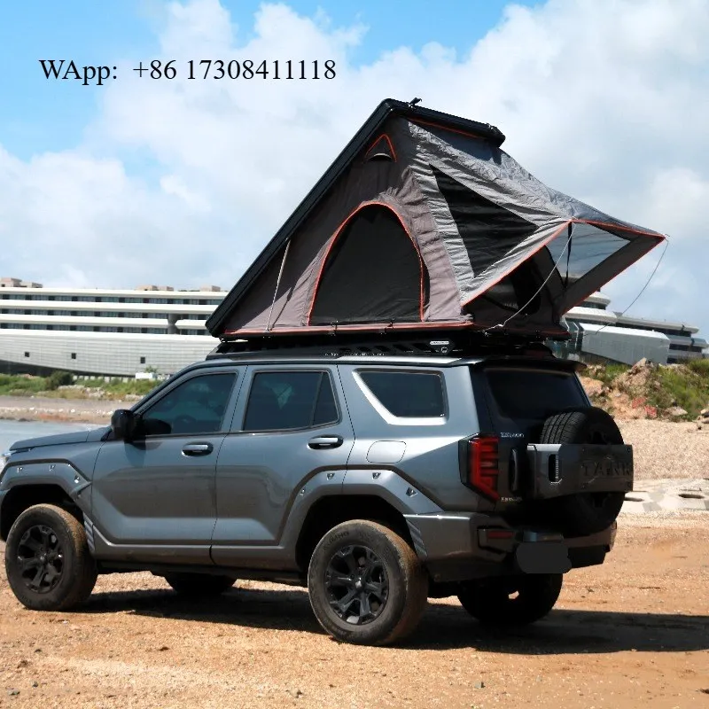 Car Roof Tent with Sun Shade Awning Four-season Double Layer Automatic Opening UV 50+ Protection Waterproof Hard Shell Design
Car Roof Tent with Sun Shade Awning Four-season Double Layer Automatic Opening UV 50+ Protection Waterproof Hard Shell Design
