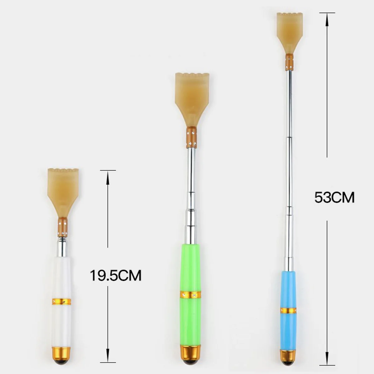 Stainless Steel Back Scratcher Extendable 19.8-53cm Rustproof Body Scraper Telescoping Travel Pocket Size Durable for Parents
Stainless Steel Back Scratcher Extendable 19.8-53cm Rustproof Body Scraper Telescoping Travel Pocket Size Durable for Parents