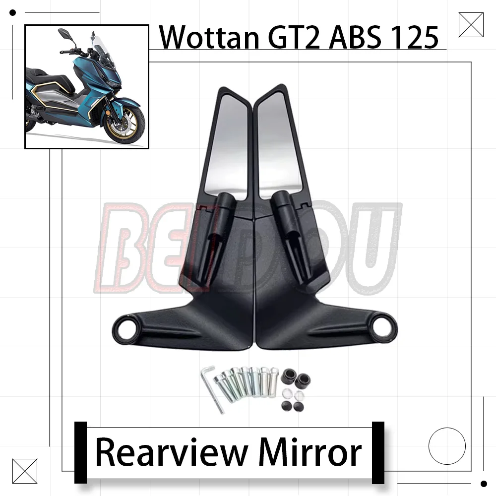 For Wottan GT2 ABS 125 WottanGT2 Motorcycle Wing Mirrors New Folding Mirrors Rearview Mirror
For Wottan GT2 ABS 125 WottanGT2 Motorcycle Wing Mirrors New Folding Mirrors Rearview Mirror