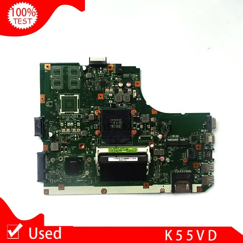 Б/у материнская плата K55VD для ноутбука ASUS K55A A55V K55V, материнская плата с поддержкой процессора I3 I5
Б/у материнская плата K55VD для ноутбука ASUS K55A A55V K55V, материнская плата с поддержкой процессора I3 I5