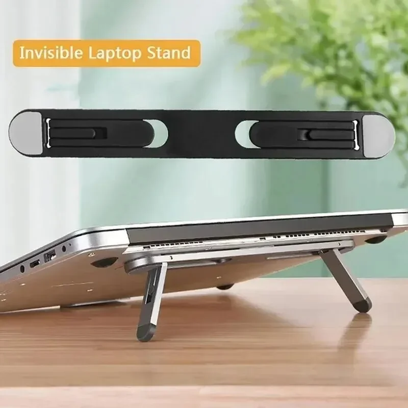 Подставка для ноутбука Macbook Pro 13 15 Air, невидимый кронштейн для ноутбука Lenovo, Samsung, портативная охлаждающая подставка для ноутбука
Подставка для ноутбука Macbook Pro 13 15 Air, невидимый кронштейн для ноутбука Lenovo, Samsung, портативная охлаждающая подставка для ноутбука