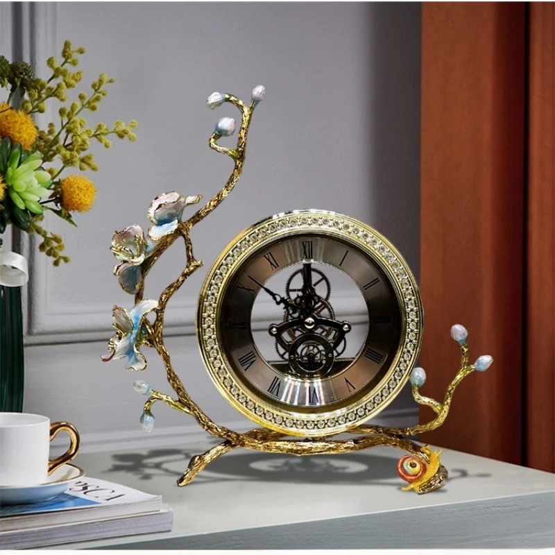 American retro wrought iron simple wall clock, European metal gear clock, creative clock for home living room decoration
American retro wrought iron simple wall clock, European metal gear clock, creative clock for home living room decoration