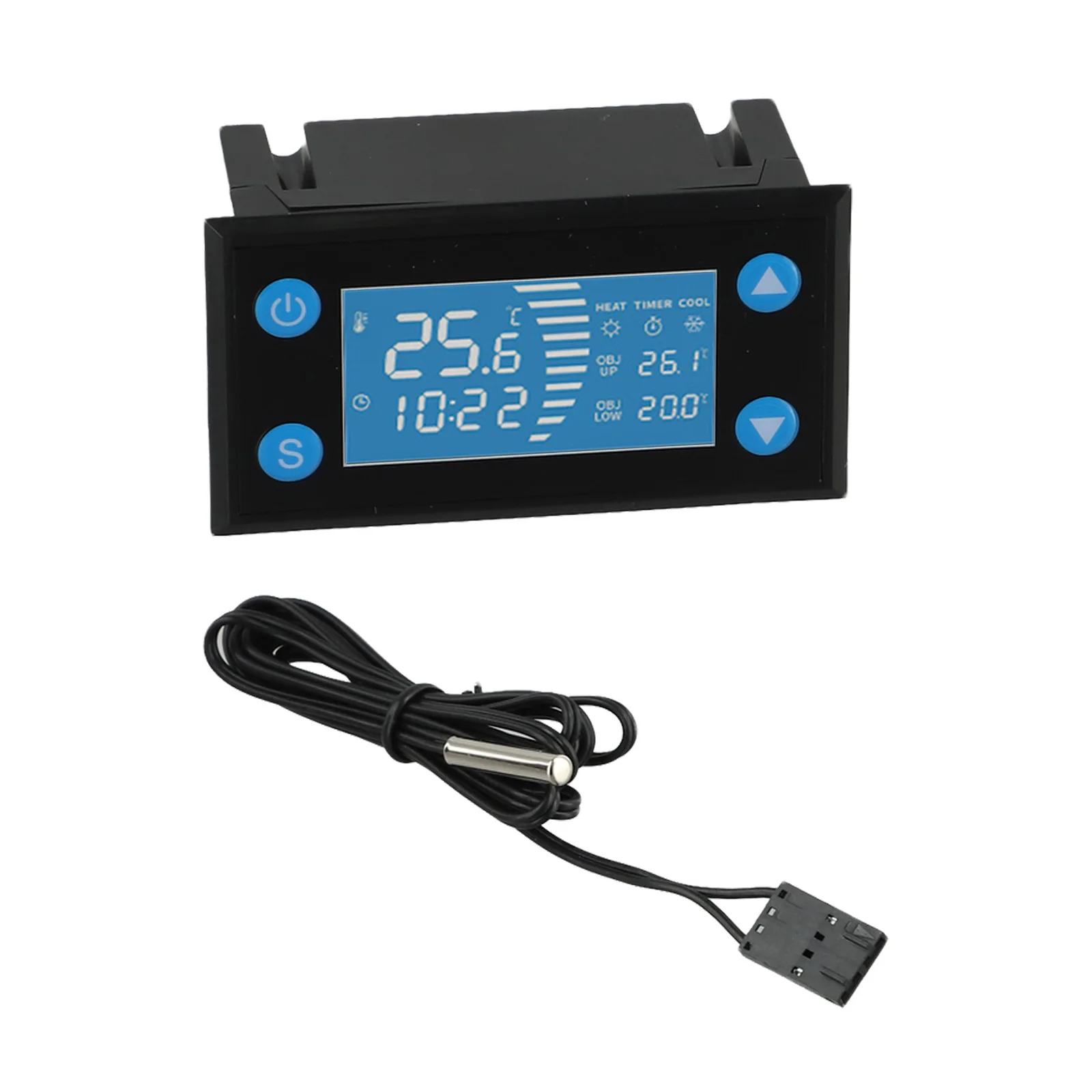 W-1213 Intelligent Digital Temperature Controller Precise Temperature Control Both Heating And Cooling Mode Temperature Control
W-1213 Intelligent Digital Temperature Controller Precise Temperature Control Both Heating And Cooling Mode Temperature Control