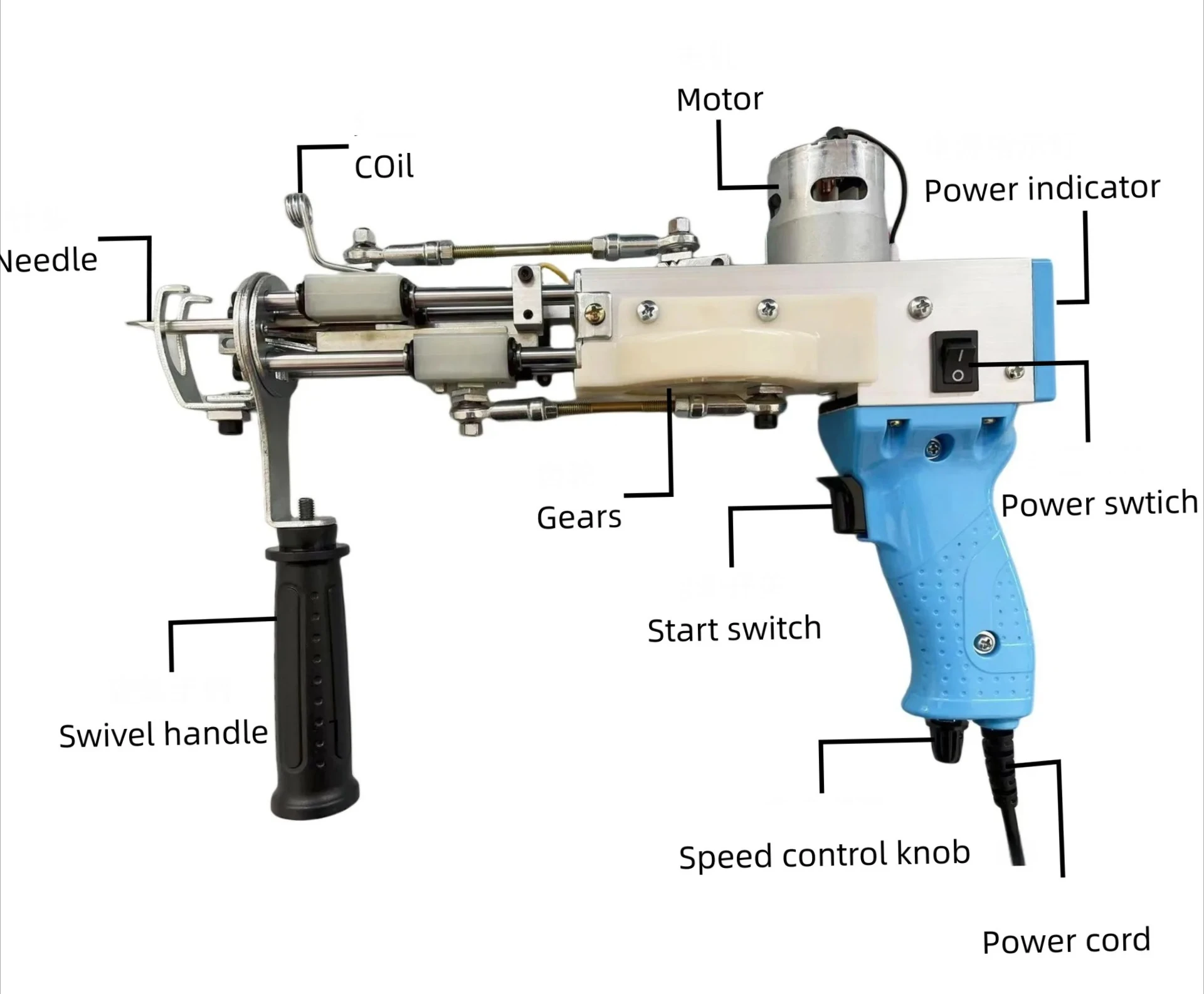 25mm-45mm uftingGun 2in Loop Pile Cut Pile Rug Gun Carpet Machine Starter Kit Electric Carpet Tufting Kit Customize Rug Tool BB
25mm-45mm uftingGun 2in Loop Pile Cut Pile Rug Gun Carpet Machine Starter Kit Electric Carpet Tufting Kit Customize Rug Tool BB