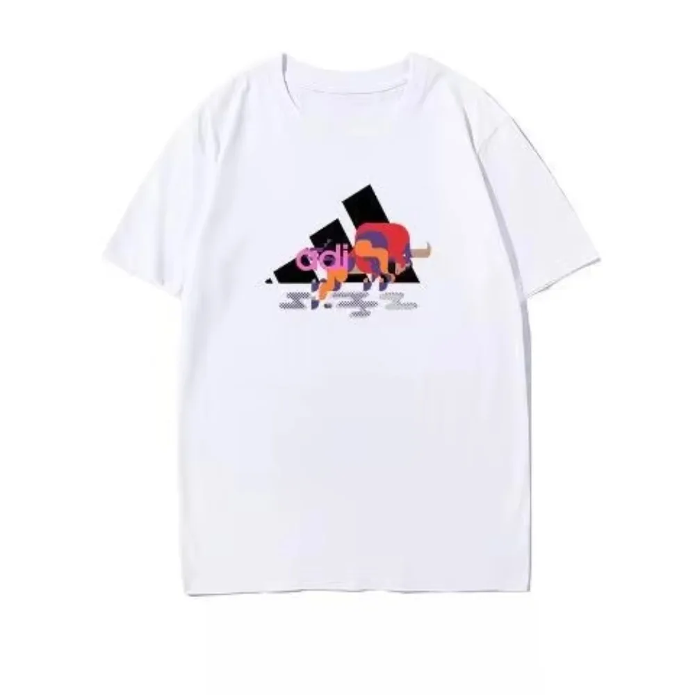 European and American Trendy Brand Short-sleeved Ins Pure Cotton Summer New Printed T-shirt Men's and Women's Round Neck T-shirt
European and American Trendy Brand Short-sleeved Ins Pure Cotton Summer New Printed T-shirt Men's and Women's Round Neck T-shirt