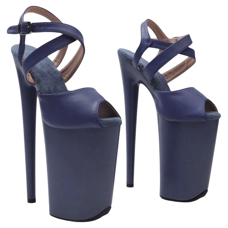 Leecabe 23cm/9inches Matte PU small Open toe Platform high heel sandals sexy model shoes pole dance shoes
Leecabe 23cm/9inches Matte PU small Open toe Platform high heel sandals sexy model shoes pole dance shoes