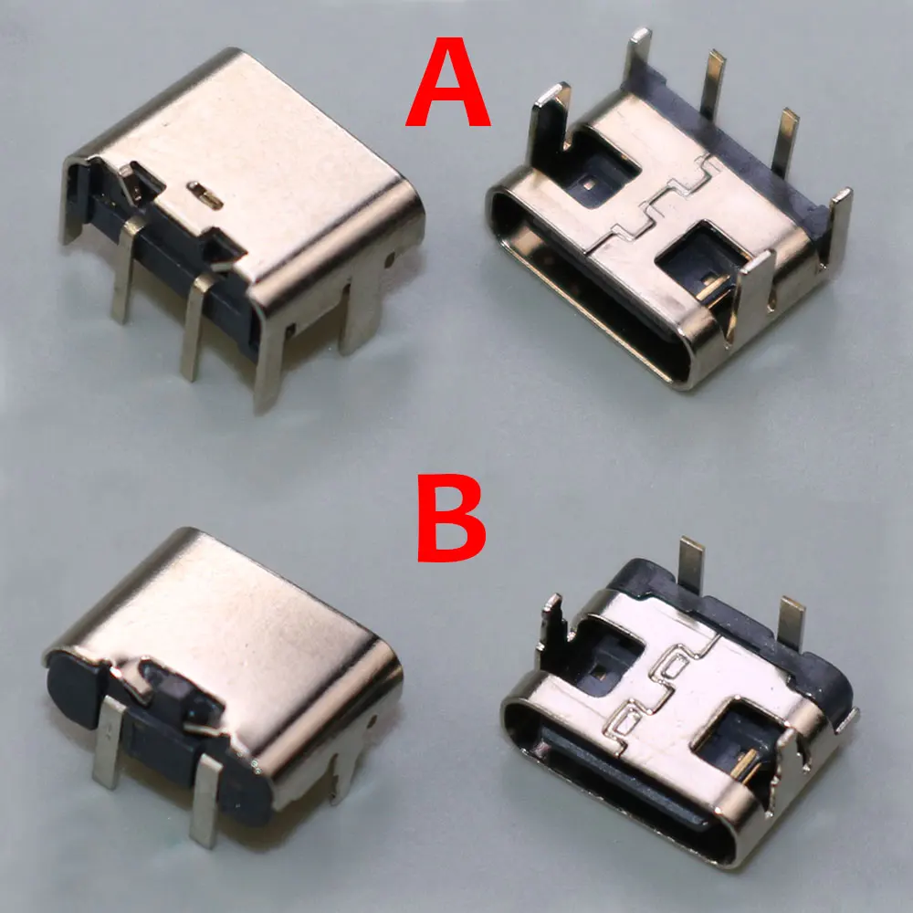10PCS Micro USB Type-C 6pin 2pin 2p Female 90Degree Connector For Mobile Phone Charging port Charging SMT Socket
10PCS Micro USB Type-C 6pin 2pin 2p Female 90Degree Connector For Mobile Phone Charging port Charging SMT Socket