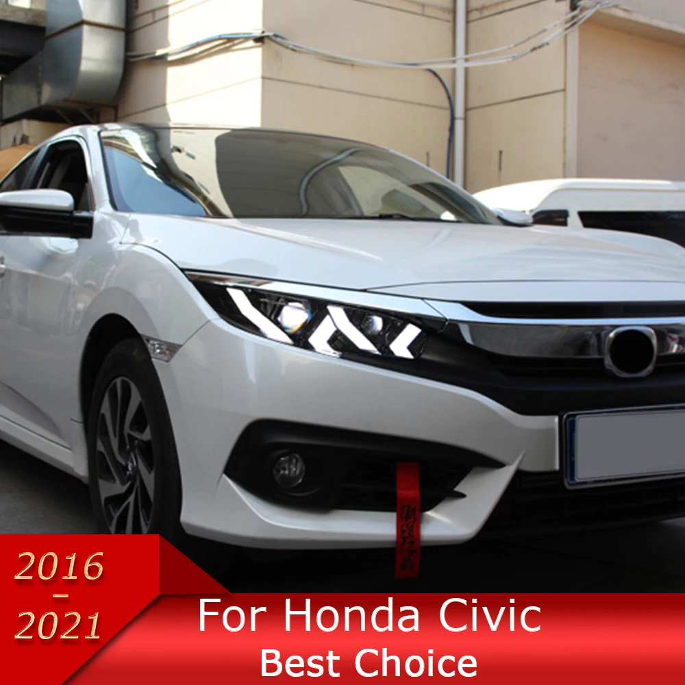 Автомобильные фары для Civic X 2016-2021 светодиодный, автомобильная фара в сборе, обновление Lamborghini Design LHD RHD, аксессуары для динамических сигнальных ламп
Автомобильные фары для Civic X 2016-2021 светодиодный, автомобильная фара в сборе, обновление Lamborghini Design LHD RHD, аксессуары для динамических сигнальных ламп