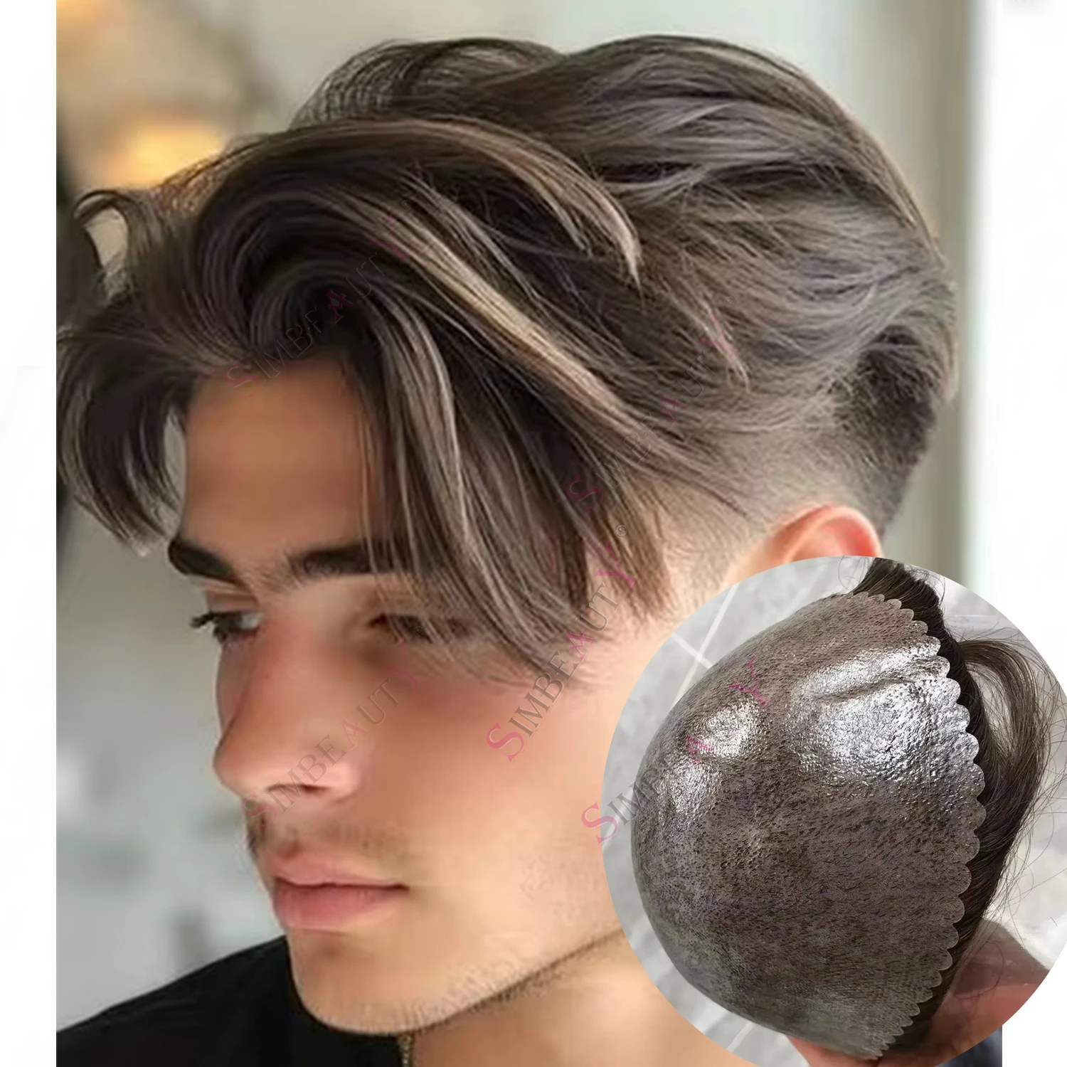 Супермягкие мужские человеческие волосы, 30 мм, волнистые, серо-коричневые волосы, система замены натуральных волос, дешевые 0,1 мм инъекционные парики для кожи
Супермягкие мужские человеческие волосы, 30 мм, волнистые, серо-коричневые волосы, система замены натуральных волос, дешевые 0,1 мм инъекционные парики для кожи