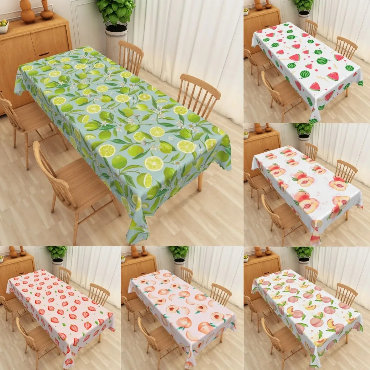 Peach Strawberry Tablecloth Waterproof Polyester Spring Summer Table Cover Outdoor Picnic Banquet Home Room Decor
Peach Strawberry Tablecloth Waterproof Polyester Spring Summer Table Cover Outdoor Picnic Banquet Home Room Decor