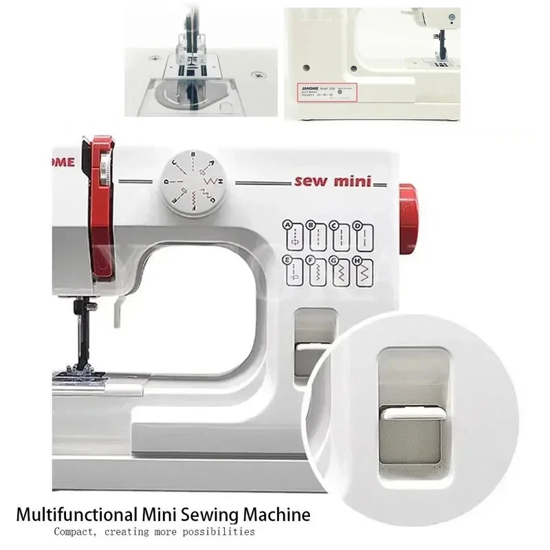 Многофункциональная Мини электрическая швейная машина JANOME 525A с швейной машинкой Lockstitch singer
Многофункциональная Мини электрическая швейная машина JANOME 525A с швейной машинкой Lockstitch singer
