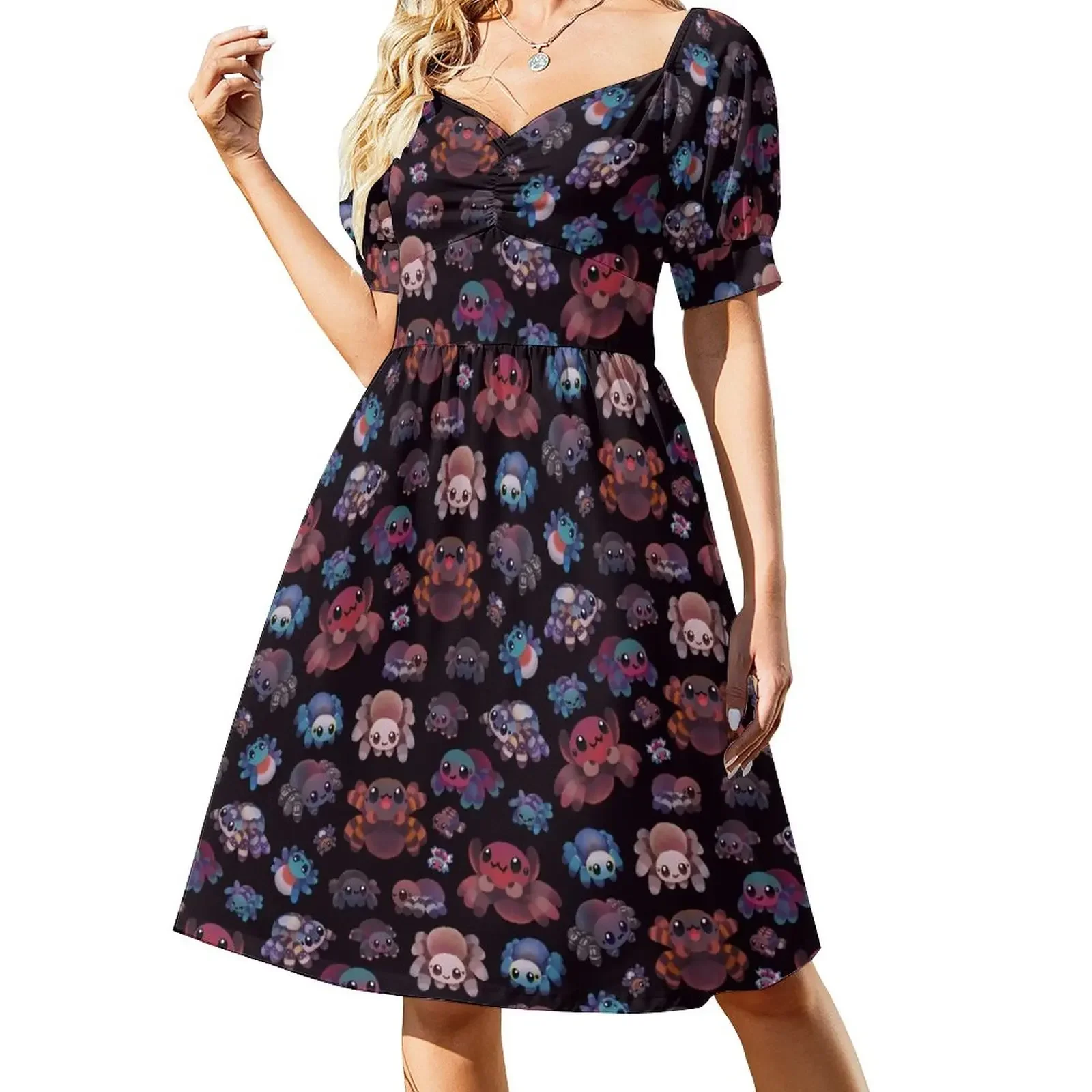 Tarantulas - dark Short-Sleeved Dress women party dresses Long dress woman women clothes Woman clothing
Tarantulas - dark Short-Sleeved Dress women party dresses Long dress woman women clothes Woman clothing
