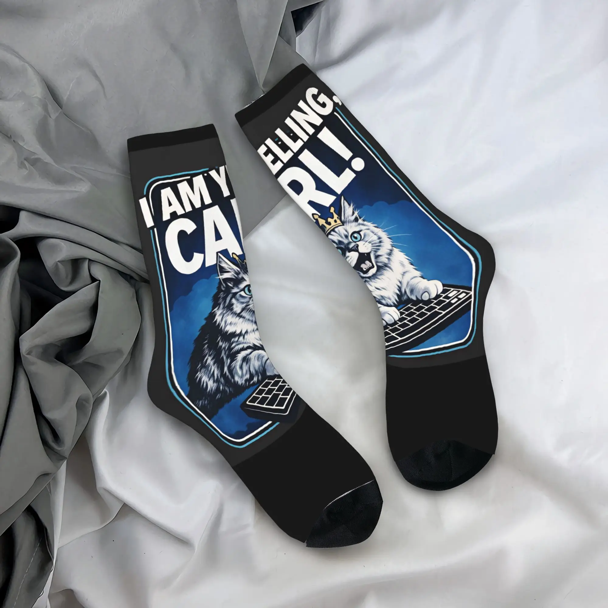 Dungeon Crawler Carl I am Yelling Carl Stockings Men's Socks Soft Casual Socks Winter Climbing Non-Slip Design Socks Gift
Dungeon Crawler Carl I am Yelling Carl Stockings Men's Socks Soft Casual Socks Winter Climbing Non-Slip Design Socks Gift