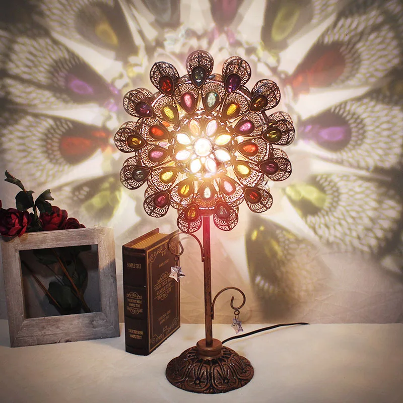 European Style Retro Bedroom Bedside Light Living Room Dining Room Pastoral Warm Decoration Desk Lamps
European Style Retro Bedroom Bedside Light Living Room Dining Room Pastoral Warm Decoration Desk Lamps