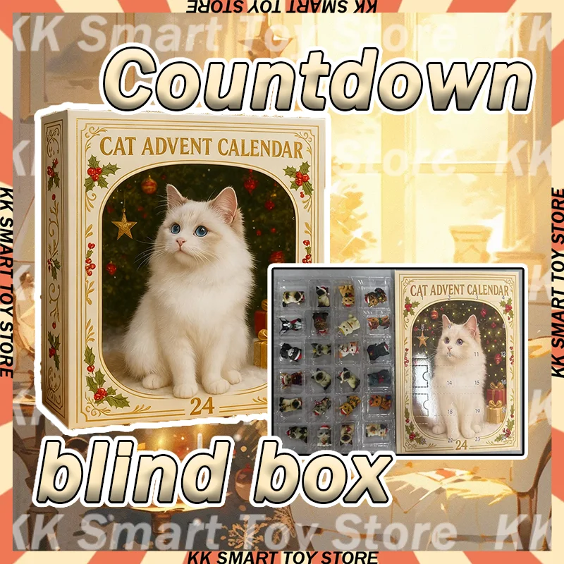 In Stock Christmas Cat Toy Advent Calendar 2025 Cute Cat Calendar With 24 Boxes Artistic Holiday Ornament Mini Gifts Toys
In Stock Christmas Cat Toy Advent Calendar 2025 Cute Cat Calendar With 24 Boxes Artistic Holiday Ornament Mini Gifts Toys