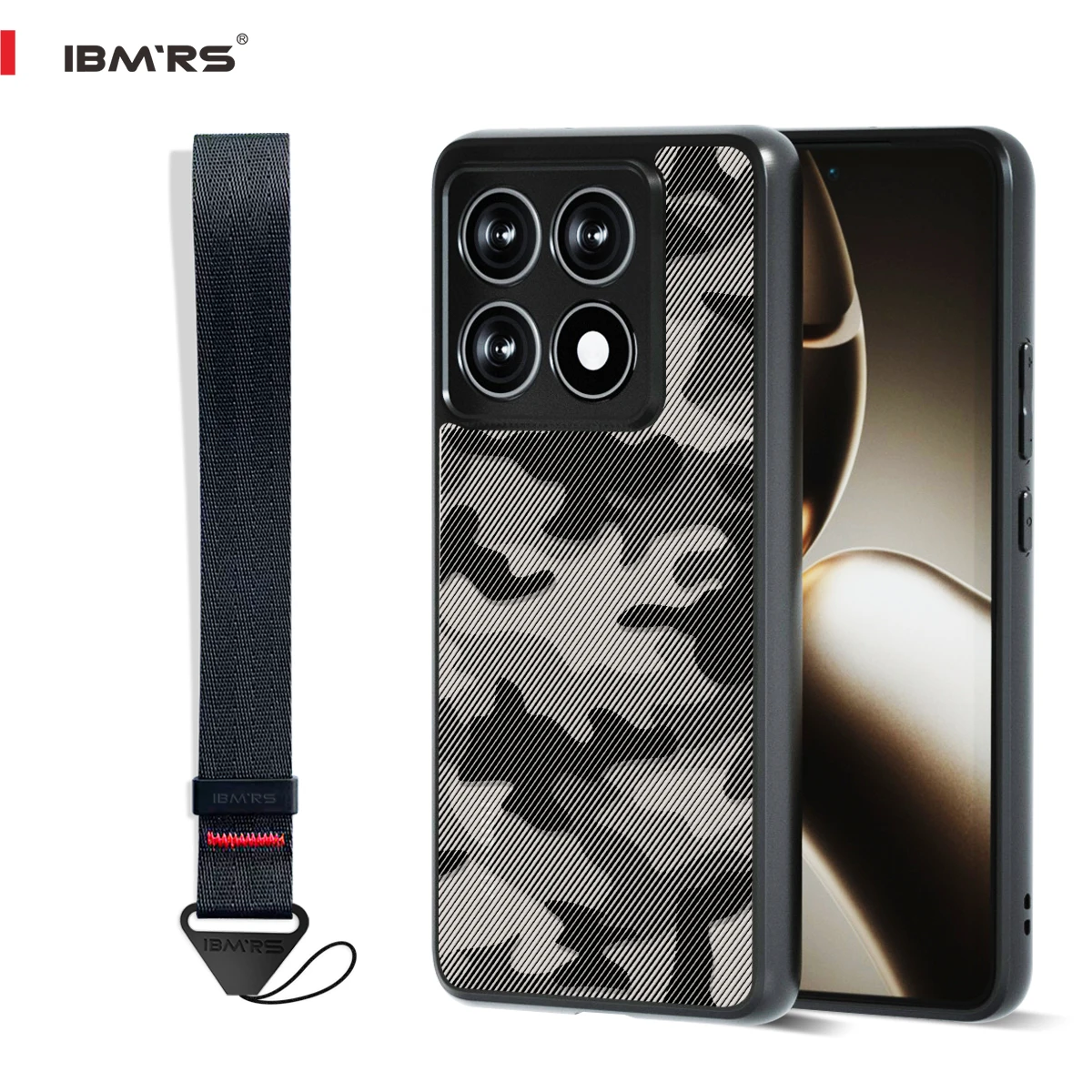 IBMRS for Xiaomi 14T Case, Military Camo Matte Anti-Fingerprint Shockproof Cover, Protective Hard Case with Lanyard
IBMRS for Xiaomi 14T Case, Military Camo Matte Anti-Fingerprint Shockproof Cover, Protective Hard Case with Lanyard