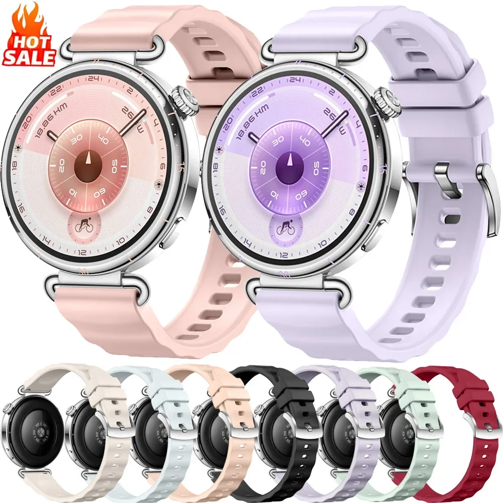 Официальный силиконовый ремешок 18 мм для Huawei Watch GT6/GT5/GT4, 41 мм, волнистый браслет, ремешок Huawei Watch 5/GT5, 42 мм для Garmin Venu 3S/2S
Официальный силиконовый ремешок 18 мм для Huawei Watch GT6/GT5/GT4, 41 мм, волнистый браслет, ремешок Huawei Watch 5/GT5, 42 мм для Garmin Venu 3S/2S