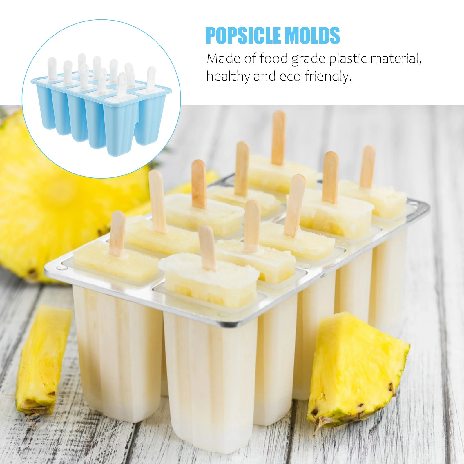 Silicone Ice Cream Mold 10 Grids DIY Tool for Making Popsicles Yogurt Ice Cream Practical molds popsicle maker ice cube
Silicone Ice Cream Mold 10 Grids DIY Tool for Making Popsicles Yogurt Ice Cream Practical molds popsicle maker ice cube